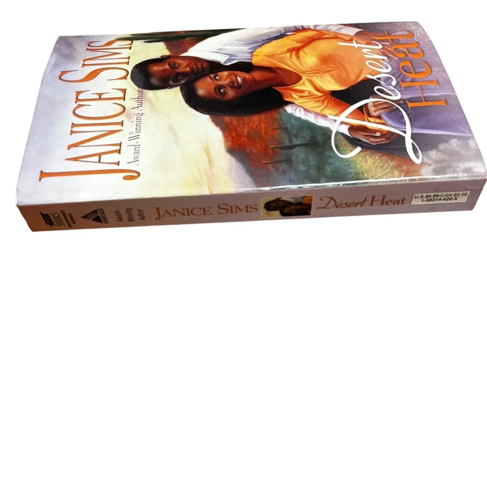 Desert Heat By Janice Sims 2003 Paperback Romance‎ Novel By BET Publications